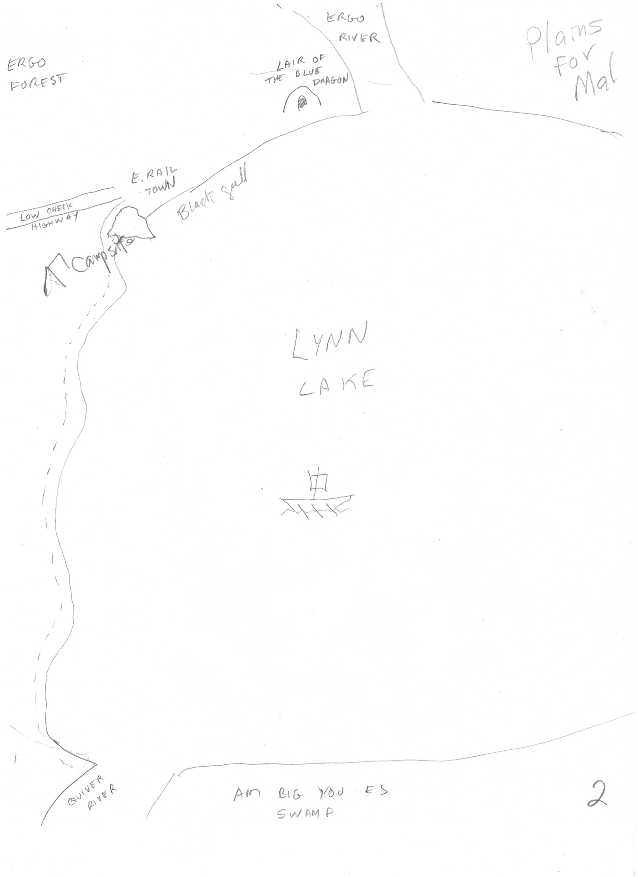 Map of Lake Lynn